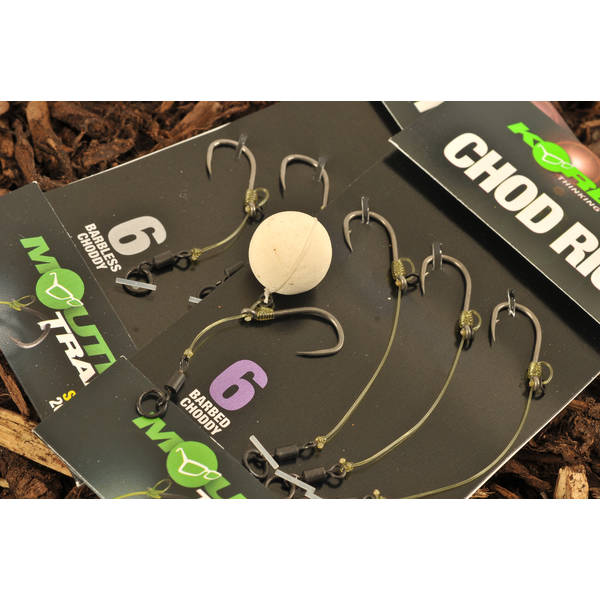 KORDA MONTURA CHOD RIG SCURT NR.6/20LB 3BUC/PL