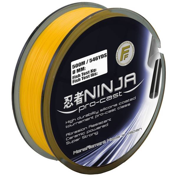 LINEAEFFE NINJA PRO CAST ORANGE 0,255MM/8,5KG 250M