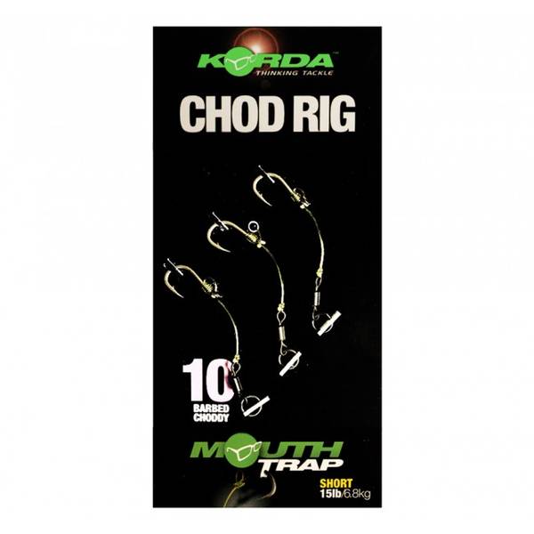 KORDA CHOD RIG SCURT NR.8/20LB 3BUC/PL