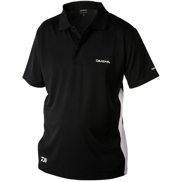 DAIWA TRICOU POLO NEGRU MAR.M