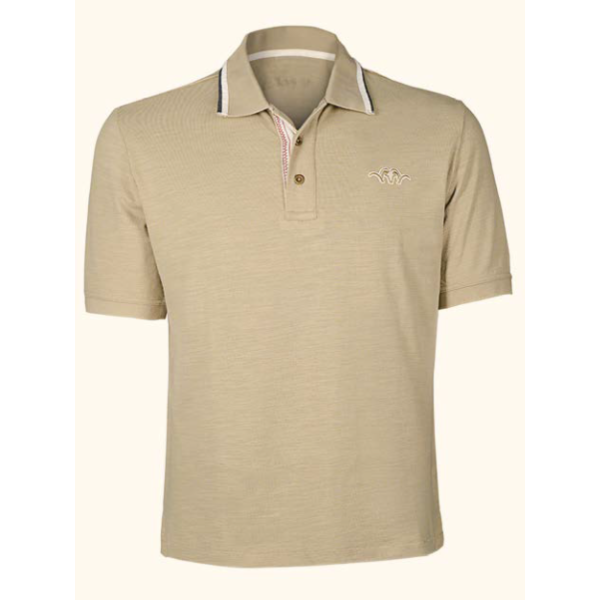 TRICOU BLASER POLO SANDRO BEJ MAR.S