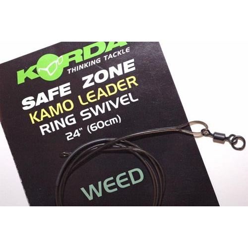 XX MONT.KORDA RING SWIVEL 1M/18,1KG/WEEDY GREEN