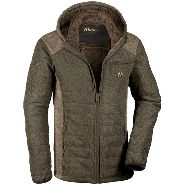 BLASER JACHETA FLEECE MILO OLIVE MELANGE MAR.XL