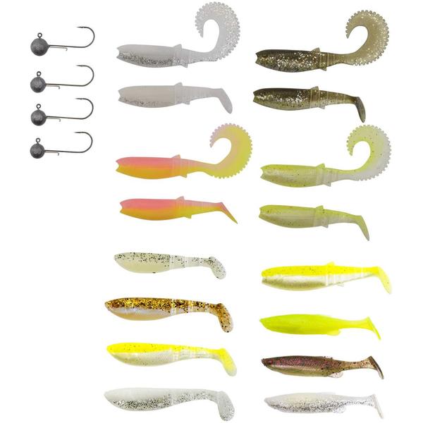 SAVAGE GEAR SET NALUCI SI ACCESORII SAVAGE PERCH PRO 20BUC