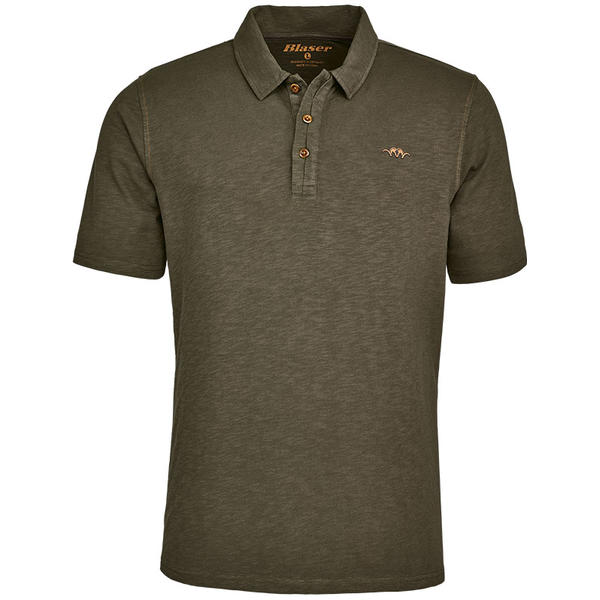 BLASER TRICOU POLO OLIVE MAR.M