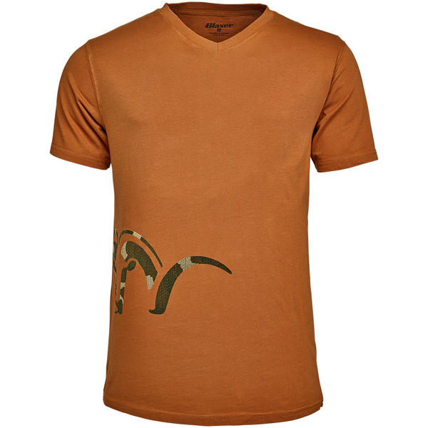 BLASER TRICOU  LOGO V ORANGE MAR.S