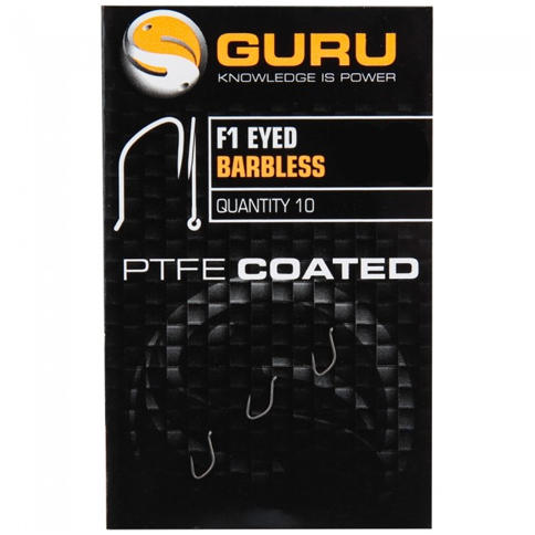 GURU CARLIG F1 EYED BARBLESS NR.18 10BUC/PL