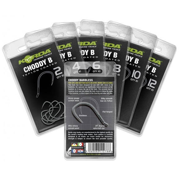 KORDA CARLIG CHODDY BARBLESS NR.4 10BUC/PL