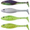 SENSAS GUNKI GRUBBY SHAD 8,5CM DARK WATER KIT 4BUC