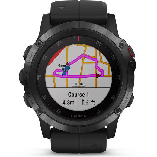 GARMIN CEAS FENIX 5X PLUS SAPPHIRE BLACK