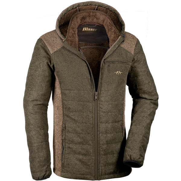 BLASER JACHETA FLEECE MILO OLIVE MELANGE MAR.XS