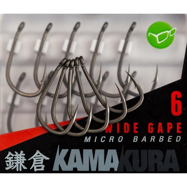 KORDA KAMAKURA WIDE GAPE BARBED NR.8 10BUC/PL