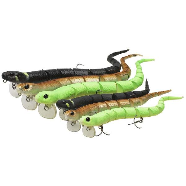 SAVAGE GEAR 3D SNAKE 20CM/25G GREEN FLUO