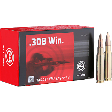 GECO CARTUS TARGET 308WIN/FMJ/9,5G