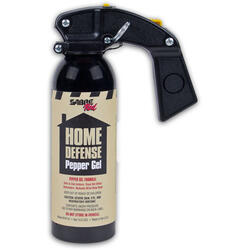 SABRE SPRAY AUTOAPARARE HOME DEFENSE PEPPER GEL 368G + SUPORT