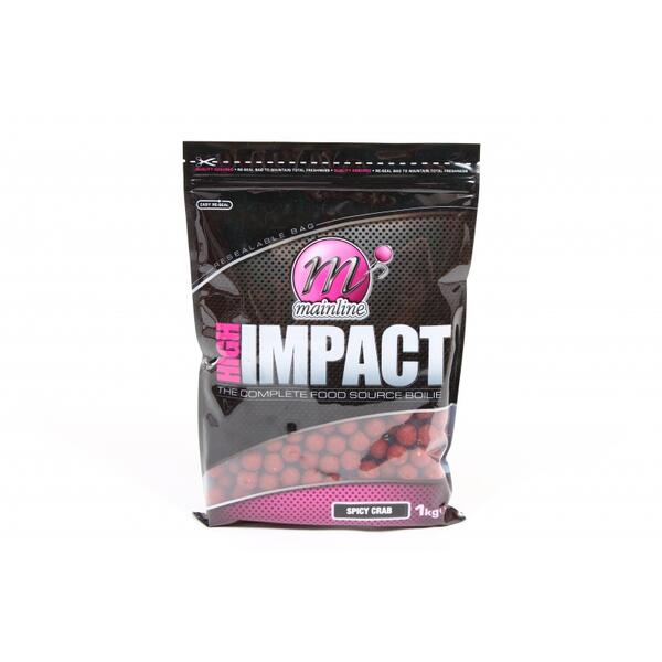 MAINLINE BOILIES HIGH IMPACT SPICY CRAB 16MM 1KG