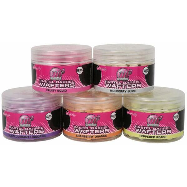 MAINLINE PASTEL WAFTER BARRELS MULBERRY JUICE 12X15MM