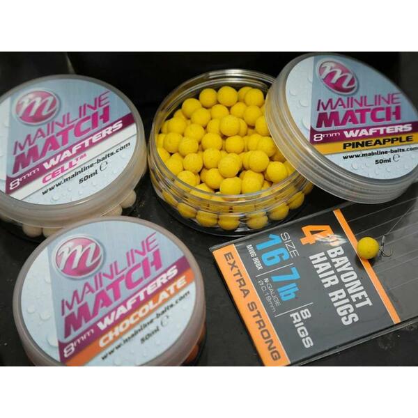 MAINLINE WAFTERS MATCH DUMBELL WHITE CELL.TM 8MM