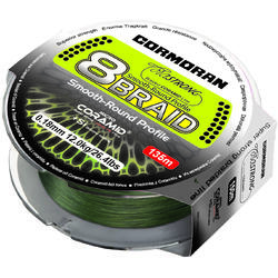 CORMORAN CORASTRONG 8BRAID VERDE 010MM/6,3KG/135M