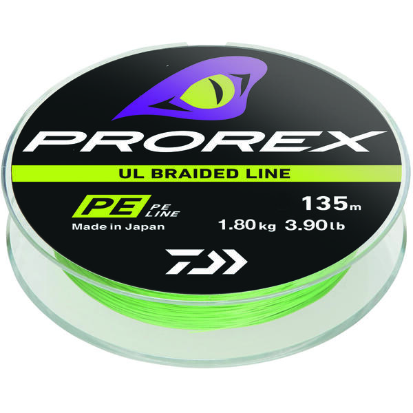 DAIWA PROREX UL FINESSE BRAID 0,25MM/1,8KG/135M