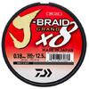 XX FIR DAIWA J-BRAID GRAND X8 GREY 006MM/5KG/135M