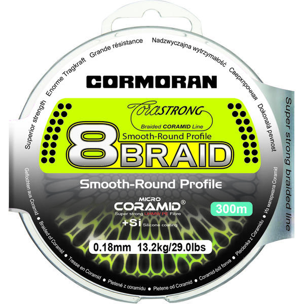 CORMORAN XX FIR CORM. CORASTRONG 8BRAID VERDE 030MM/28,8KG/300M