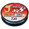 XX FIR DAIWA J-BRAID GRAND X8 COLOR 022MM/19,5KG/150M