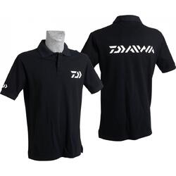 TRICOU POLO NEGRU MAR.2XL