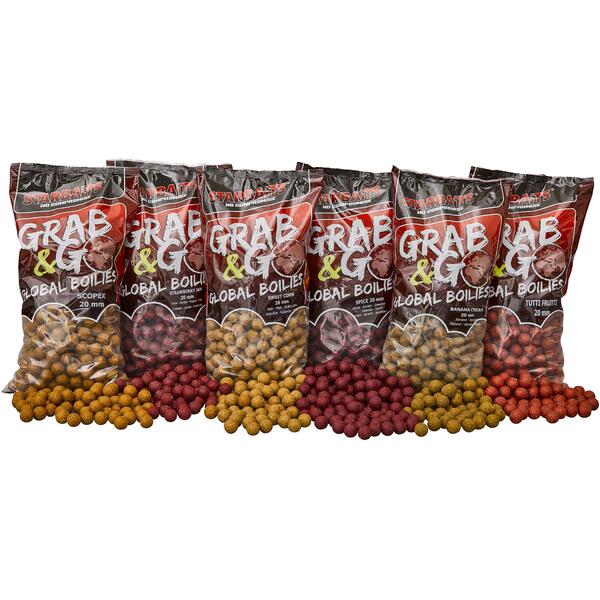 STARBAITS BOILIES G&G GLOBAL SPICE 20MM/1KG