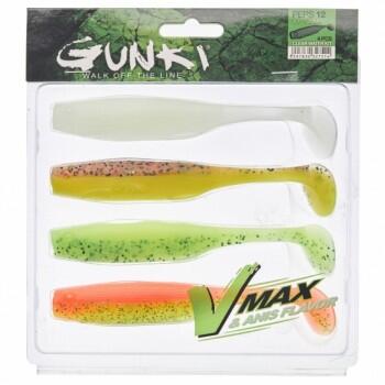 SENSAS XX SOFT BAIT GUNKI PEPS DARK WATER KIT 9CM 4BUC/PL