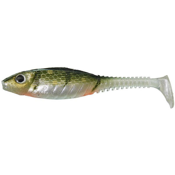 SENSAS GUNKI GRUBBY SHAD 8,5CM GREEN PERCH 6BUC/PL