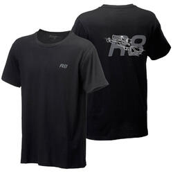 TRICOU R8 NEGRU MAR.L