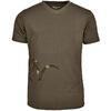 BLASER TRICOU LOGO V OLIVE MAR.2XL