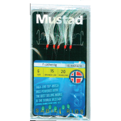 MUSTAD TAPARINA FEATHER NR.4 5BUC/PL