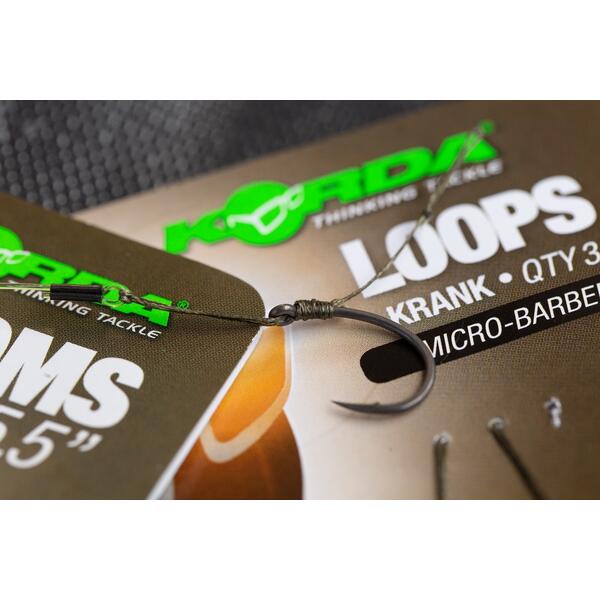 KORDA MONT. LOOP KRANK MICROBARBED NR.4/18LB