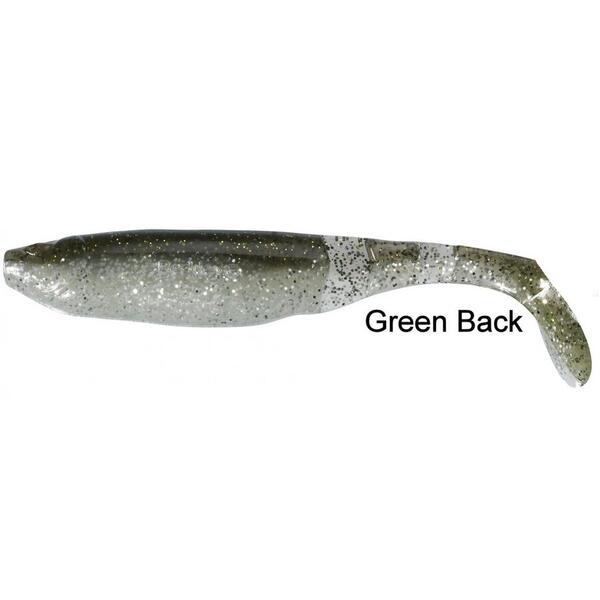 BERKLEY SHAD FLEX CUTT 7,5CM/GREEN BACK/10BUC/PL