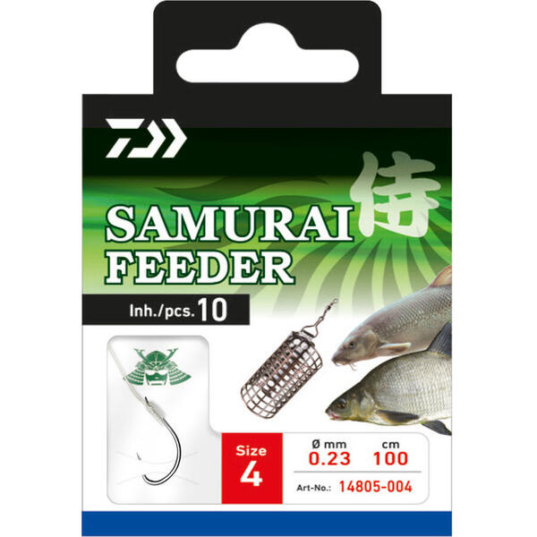 DAIWA CARLIG LEGAT SAMURAI PT.FEEDER NR.10/10BUC