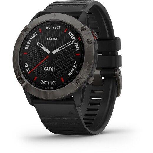 GARMIN CEAS FENIX 6X SAPPHIRE CARBON/BLACK 51MM