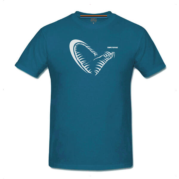 SAVAGE GEAR XX TRICOU SAVAGE SIMPLY SAVAGE JAW BLUE MAR.M