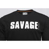 SAVAGE GEAR TRICOU SIMPLY BLACK LOGO-TEE MAR.M