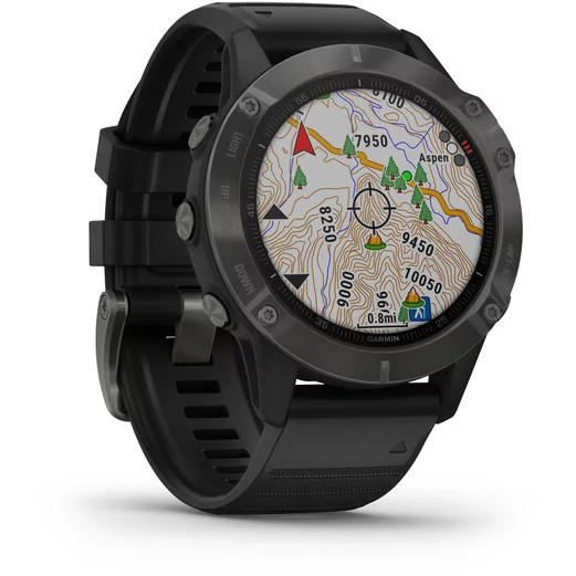 GARMIN CEAS FENIX 6 SAPPHIRE GRAY/BLACK 47MM