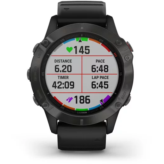 GARMIN CEAS FENIX 6 SAPPHIRE GRAY/BLACK 47MM