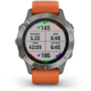 GARMIN CEAS FENIX 6 SAPPHIRE TITAN/ORANGE 47MM