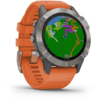 GARMIN CEAS FENIX 6 SAPPHIRE TITAN/ORANGE 47MM