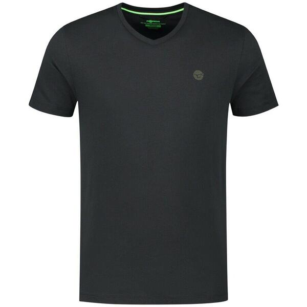 KORDA TRICOU V NECK BLACK MAR.S