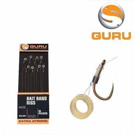 GURU MONT. BAIT BANDS CARLIG NR.12 022MM/10CM 8BUC/PL