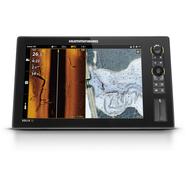 HUMMINBIRD SONAR SOLIX 12 CHIRP DS/MEGA DI+GPS G2 FARA SONDA