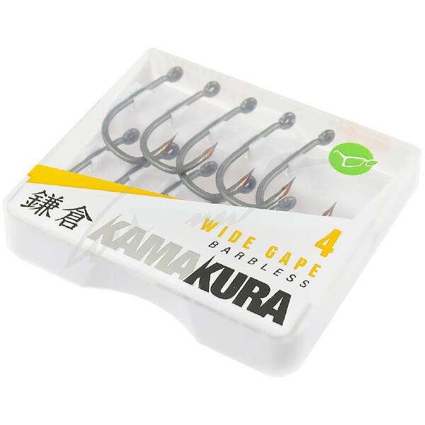 KORDA KAMAKURA WIDE GAPE BARBLESS NR.8 10BUC/PL