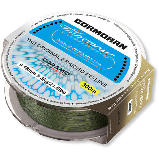 CORMORAN XX FIR CORM. CORASTRONG VERDE 025MM/14,3KG/300M