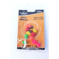 POP-UP DUMBELLS ARROW MIX COLOR 6MM/8MM